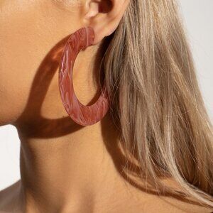 NWOT Cult Gaia Kennedy Hoop Earrings